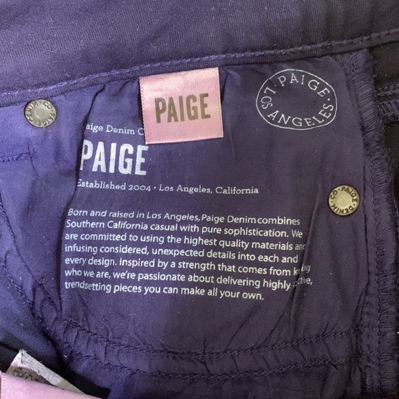 Paige‎ Verdugo Ultra Skinny Brocade Jeans - Picture 7 of 9